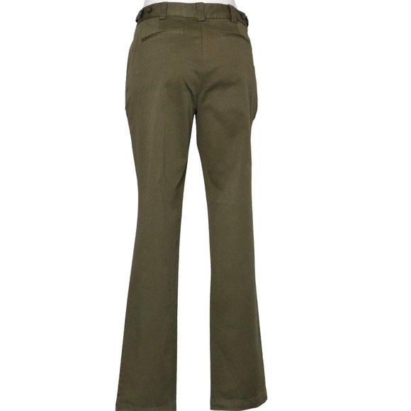 Brooks Brothers Olive Green Chino Women's Pants Size 6 - Picture 2 of 9